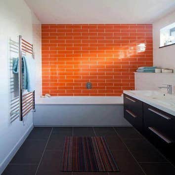 bathroom tile installation