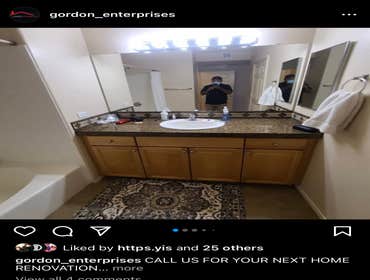 Photos by Gordon Enterprises Contracting LLC #13 Full bathroom renovation