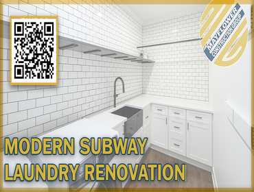 Modern Subway Laundry Renovation Laundry is a chore that everyone dreads, but having a beautiful laundry room can make it a bit more bearable!
Watch th