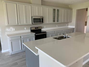 Photos by Smart Granite & Marble #1 Sparkle White Quartz