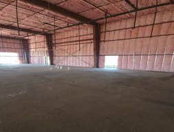 Photos by Zack of All Trades LLC #8 Install closed cell spray foam to commercial building.