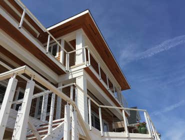 Featured Project Waterfront home on the Jersey Shore Barnegat Bay in Normandy Beach. This is a post-Sandy home built with Insulated Concrete Forms (ICF