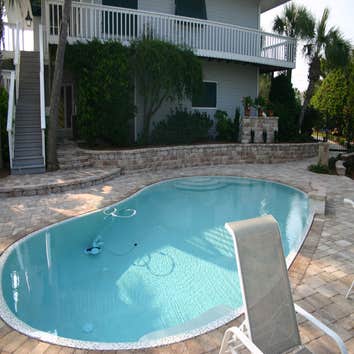 Mr. J Reinhold Outdoor Kitchen, Pool, Dock, and Landscape project
