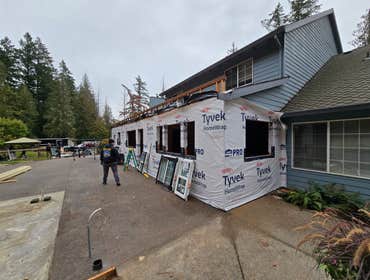 Kitchen and Patio Remodel Mulino Oregon In this project, we completely remodeled the kitchen, moved some walls, and opened the space. We also did the w