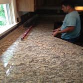 Assorted jobs Replacement of Chinese Sheetrock
Granite Kitchen countertop install
Siding repair and replacement
Roofing