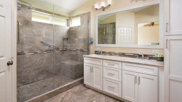 Custom Tile Shower Remodel – Frameless Glass Shower Design