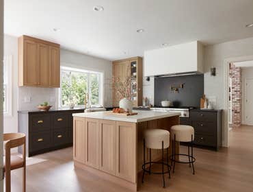 Custom Home Remodel | Atherton This Atherton custom home remodel elevated the kitchen, living spaces, and three and a half bathrooms—creating a refined