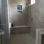 porcelain shower and floor