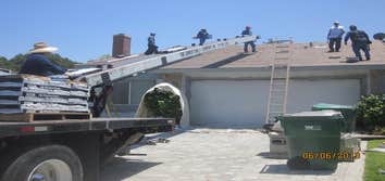 A All American Remodeling.com Project New Roof shingles, Block Wall, Ext painting in mission viejo