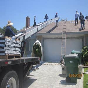 A All American Remodeling.com Project New Roof shingles, Block Wall, Ext painting in mission viejo