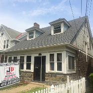 Covered back deck and side porch This beautiful backyard oasis includes a spacious deck which is partially covered by a 12 foot cathedral roof. This 