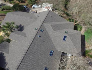 Gainesville Shingle Roof New Shingle roof with 7 new skylights in Gainesville FL