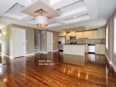 livingroom and kitchen remodel