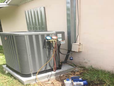 New Condenser Install