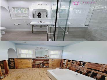 Bathroom remodel