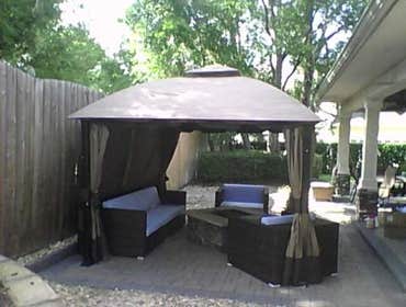Gazebo install in Longwood Fl