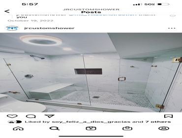 Photos by Jr Custom Shower Doors Glass Services #1