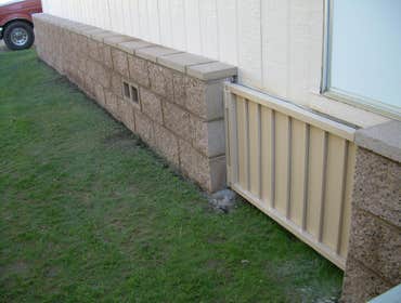 Small Gate w/Split Face Block