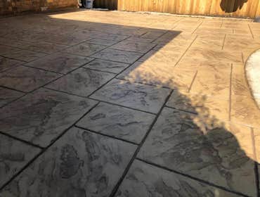 Photos by Gonzales Concrete #1 Stamp concrete