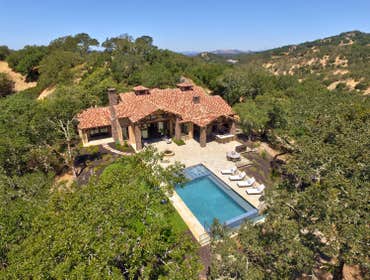 Custom home in wine country New construction