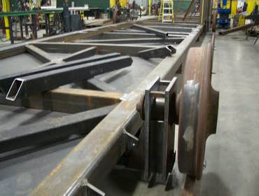 Cold Box Rail Arrangement