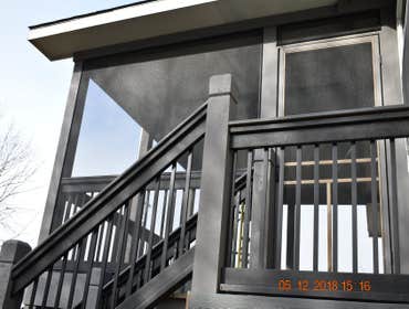 Preston Screened Composite Deck