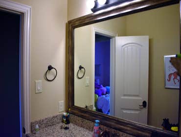 BATHROOM MIRROR FRAMING