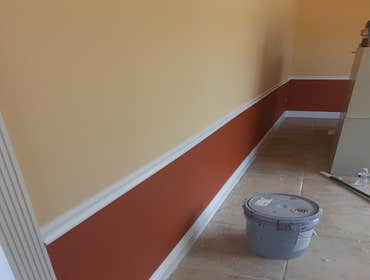 Room painted