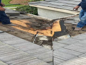 Tile valley leak