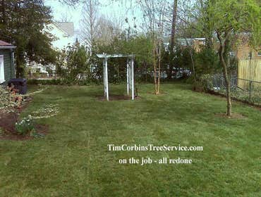 Project photos from Tim Corbin's Tree Service