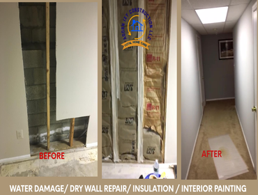 Photos by Adorn Ixy Construction LLC #1 Power wash, Sheet Rock repair, Door Hardware Install