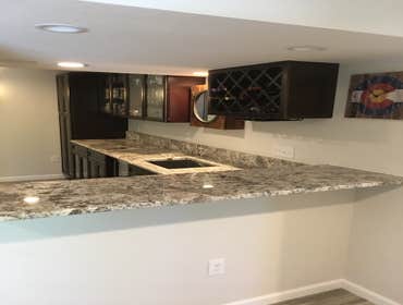 Basement remodel
