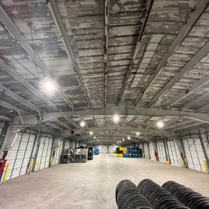 Photos by White Light Electric Inc #1 Replace all existing high bay fixtures with new LED high bays