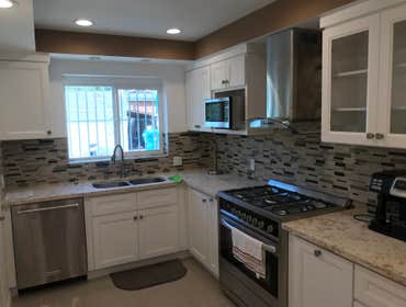 Photos by Avi Malka #2 Complete kitchen remodel with sub flooring framing
repair