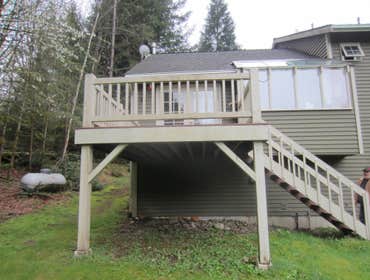 Cedar Deck Build Deconstruct and dispose of exsiting deck and build new Cedar deck.