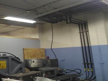 Molding Dynamics Inc.; power, lighting, machines, 1600 amp service upgrade
