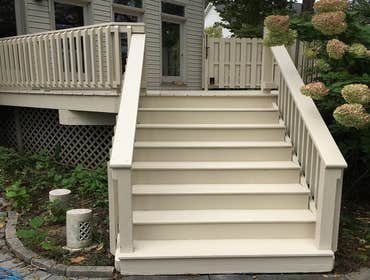 DECK PAINT JOB