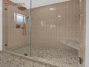 Photos by Masterful Construction Inc #22 Bathroom remodel