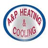 A&P heating and cooling logo