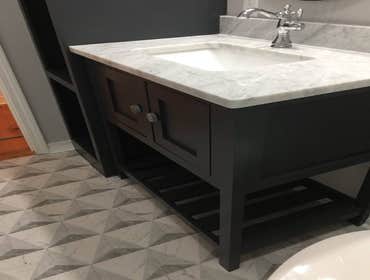 Tiny Bath Vanity A