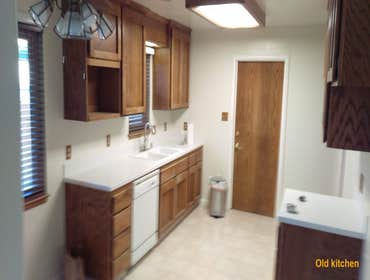 Existing kitchen to be removed
