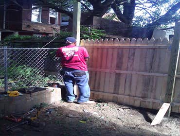Picket Fence Installation