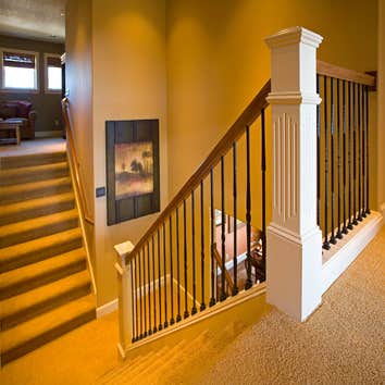 Staircase with Newell Post