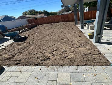 Project in Monrovia Transform your backyard into a stunning outdoor living space with custom paver work and a fully equipped outdoor kitchen. This proj