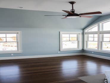 Baine Contracting Inc Project Multiple jobsites - showing kitchens, interior and exterior trim work, new homes, bathrooms, tile work, wood and iron ra