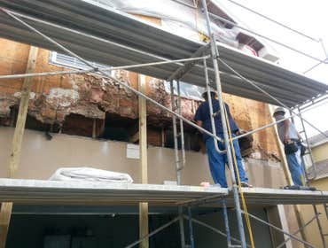 Stucco /Water intrusion damage