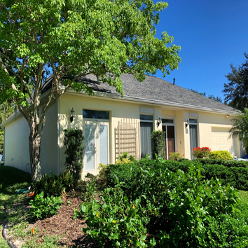 Titusville, Fl - Exterior Home Painting Here is a home that we painted in Titusville, Fl. Before every exterior job we power wash, prep the surfaces, c