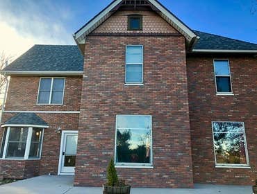 Photos by Jb Properties #1 Storm restoration project in Wheatridge, included roof, gutters, siding, windows, painting, masonry and light fixtures.