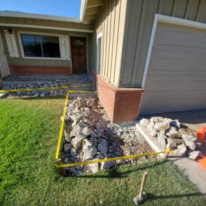 Photos by Jorge Camacho #1 Remodeling porche and front walk