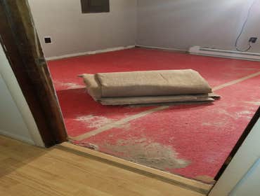 Flooring install
